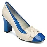  RockPort(ロックポート) 【HELENA】HELENA KNOT TIE PUMP(ヘレナ ノット トゥー パンプ)クリーム / シーブルー K61704