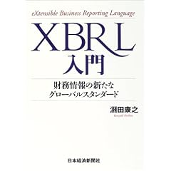 XBRL����\�������̐V���ȃO���[�o���X�^���_�[�h