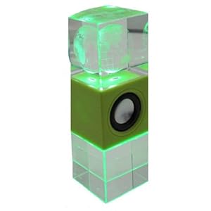 【クリックで詳細表示】WINTECH クリスタルライトスピーカー MSP-20G