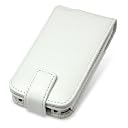 PDAIR レザーケース for iPhone 4S / 4 縦開きタイプ(ホワイト) PALCIPOHN4F/WH