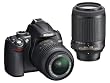 Nikon �f�W�^����჌�t�J���� D5000 �_�u���Y�[���L�b�g D5000WZ