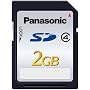 Panasonic SD�������[�J�[�h 2GB RP-SDP02GJ1K