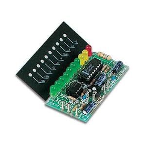 【クリックで詳細表示】電子工作キット(10LEDモノVUメータ)