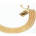 Gold Multi layer Stylish Choker Necklace