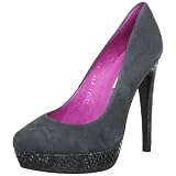 Buffalo London 10791-217 CARBON 137648 Damen Pumps
