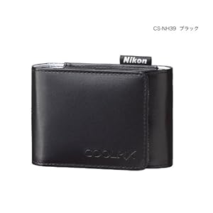 【クリックで詳細表示】NikonカメラケースCS-NH39ブラックCS-NH39BK