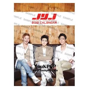 【クリックで詳細表示】35290【セール】JYJ(東方神起)＿2012 公式カレンダー(韓国版 / 卓上用)