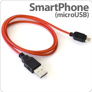 【クリックで詳細表示】藤本サービス スマートフォン(docomo/SoftBank/au)対応 microUSB⇒USB充電用ケーブル： 家電・カメラ