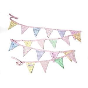 【クリックで詳細表示】Oskar＆Ellen (オスカー＆エレン社) バンティング ピンク