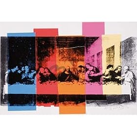 �|�X�^�[ �A���f�B �E�H�[�z�� Detail of The Last Supper 1986�N