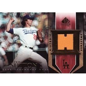 �h���E�T�b�g���@Don Sutton�@2004 SP Legendary Cuts Historic Swatches