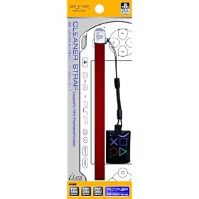 PlayStation �I�t�B�V�������C�Z���X���i PSP�p�{�̃X�g���b�v�wCLEANER STRAP(���b�h)�x