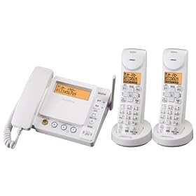 SANYO �f�W�^���R�[�h���X����ԓd�b�@�i�s���A�z���C�g�j TEL-DHW5(W)