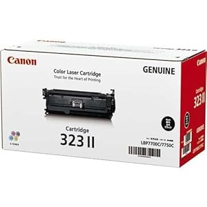 【クリックでお店のこの商品のページへ】キヤノン トナーカートリッジCRG-323II ブラック 2645B003