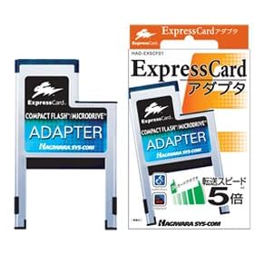 �n�M�����V�X�R�� HAD-EX5CF01 ExpressCard�A�_�v�^