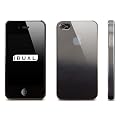 IRUAL iPhone 4��p ���^���b�N�P�[�X �ی�t�B�����Z�b�g�yApple iPhone4 �z���C�g���f������OK�z