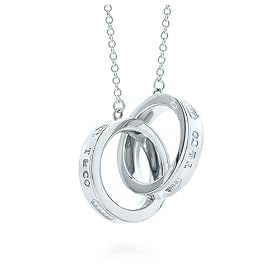 TIFFANY��Co. �e�B�t�@�j�[ �l�b�N���X 1837�C���^�[���b�L���O�T�[�N���y���_���g ���s�A���i