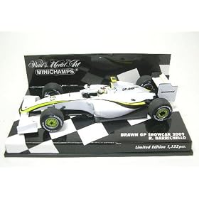 �yMINICHAMPS/�~�j�`�����v�X�z1/43 �u���E�� GP F1�`�[�� �V���[�J�[ 2009 R.�o���`�F��