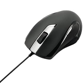 ELECOM 5�{�^�����[�U�[�}�E�X �u���b�N M-LY2ULBK