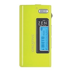 [�A�E�g���b�g] Creative �������[�v���[���[ Zen Nano Plus 1GB �O���[�����f�� CZNP1G-GROL