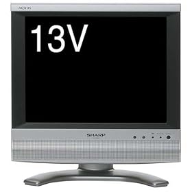 SHARP AQUOS LC-13S4-S �t���e���r(�V���o�[)
