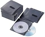 ELECOM  CCD-019LBK �s�D�zCD/DVD�P�[�X(���ʎ��[)