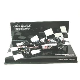 【クリックで詳細表示】【MINICHAMPS/ミニチャンプス】1/43 ヨーロピアン ミナルディ F1×2 2006 2シーター ストッタート