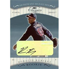 �z���C�V�I�E���~���X/Horacio Ramirez 2001 Donruss Classics Significant Signatures