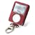 PDAIR ���U�[�P�[�X for iPod nano(3rd Gen) �z���_�[�t �X���[�u�^�C�v(���b�h) PALCIPDN3HS/RD