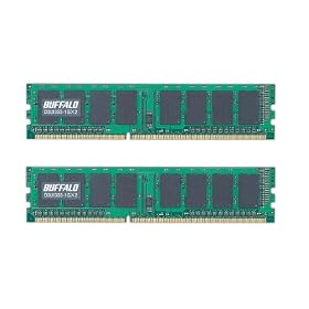 BUFFALO �f�X�N�g�b�v�p���݃����� PC3-10600(DDR3-1333) 1GB 2���g D3U1333-1GX2/E