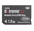 SanDisk EXTREMEIII �������[�X�e�B�b�NPro Duo 1GB SDMSPDX3-1024-903