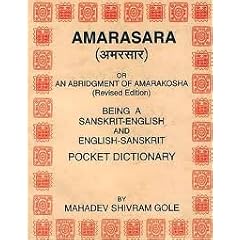 Amarasara: Being a Sanskrit-English and English-Sanskrit Pocket Dictionary