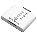 RM iPhone4/4S�Ή� iPhone/iPod�p 1000mAh�o�b�e���[���[�d�� �z���C�g RM-LB2170W