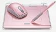 WACOM FAVO �y��&�}�E�X�E�^�u���b�g A6�T�C�Y CTE-440/P0 �s���N (�\�t�g5��ޕt��)