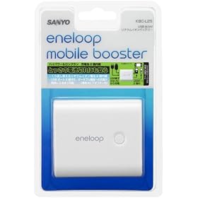 SANYO eneloop mobile booster[KBC-L2S]（USB出力付リチウムイオンバッテリー）