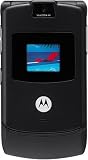  Motorola RAZR V3 Unlocked Cell Phone with Video Player--International Version with No Warranty (Black)