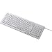 ELECOM �p���^�O���t��USB&PS/2�L�[�{�[�h ���{��104�L�[�t���L�[�{�[�h �z���C�g TK-UP04FPWH