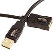 Amazon�x�[�V�b�N 2�w�V�[���h USB2.0 (A)�I�X - (A)���X Extension�P�[�u�� (1.0m) [�t���X�g���[�V�����t���[�p�b�P�[�W(FFP)]