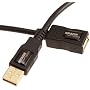 Amazon�x�[�V�b�N 2�w�V�[���h USB2.0 (A)�I�X - (A)���X Extension�P�[�u�� (1.0m) [�t���X�g���[�V�����t���[�p�b�P�[�W(FFP)]