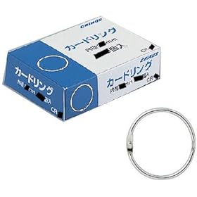 【クリックで詳細表示】クリノス カードリング 40mm 箱入 CR-0