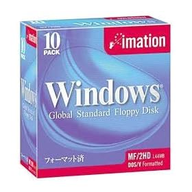 MF2HDWIN10KS 3.5�t���b�s�[DOS10����������