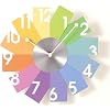 I.D.E.Ainternational Card Wall Clock �|�����v �J���t�� LCW030-Colorful 2190186