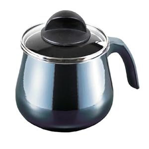 【クリックで詳細表示】silit silargan 【日本正規品】 ガラス蓋付 ミルクポット ブラック