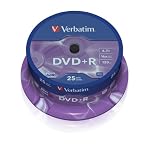  Verbatim DVD+R 25Pk 16x Spindle