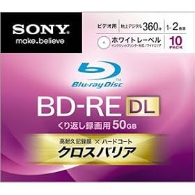 �\�j�[ ���{�� �r�f�I�pBD-RE �����^ �Ж�2�w50GB 2�{�� �z���C�g�v�����^�u�� 10���p�b�N 10BNE2VCPS2