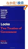 Locke: Two Treatises of Government Student edition (Cambridge Texts in the History of Political Thought)