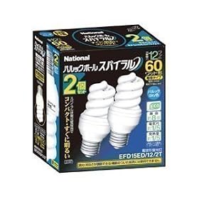 Panasonic �p���b�N�{�[�� �X�p�C���� D15�` �d��60�`�^�C�v 2�� �p���b�Nday�F  EFD15ED122T