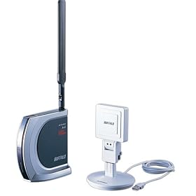 BUFFALO WHR-HP-AMPG/UHP �n�C�p���[����LAN���[�^+�A�_�v�^