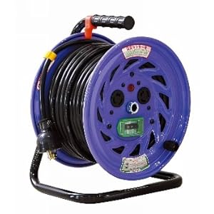 【クリックで詳細表示】日動：ロック(引掛・外カギ)式ドラム 30m 250V NF-EB32L-20A [その他] [その他] [その他] [その他]