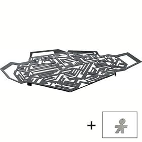 ALESSI �A���b�V�B Hellraiser �g���C/�O���[ KR03 G & ���_���Z�b�g